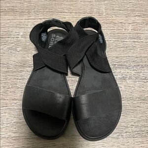 Sorel Womens‎ Ella II Sandal Black Size 5.5